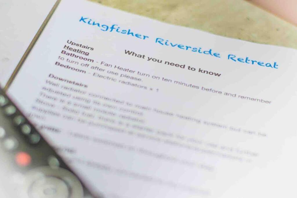 Kingfisher Riverside Retreat Kenmare Eksteriør billede